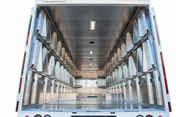 Linen Uniform Trucks at South Bay Ford Commercial